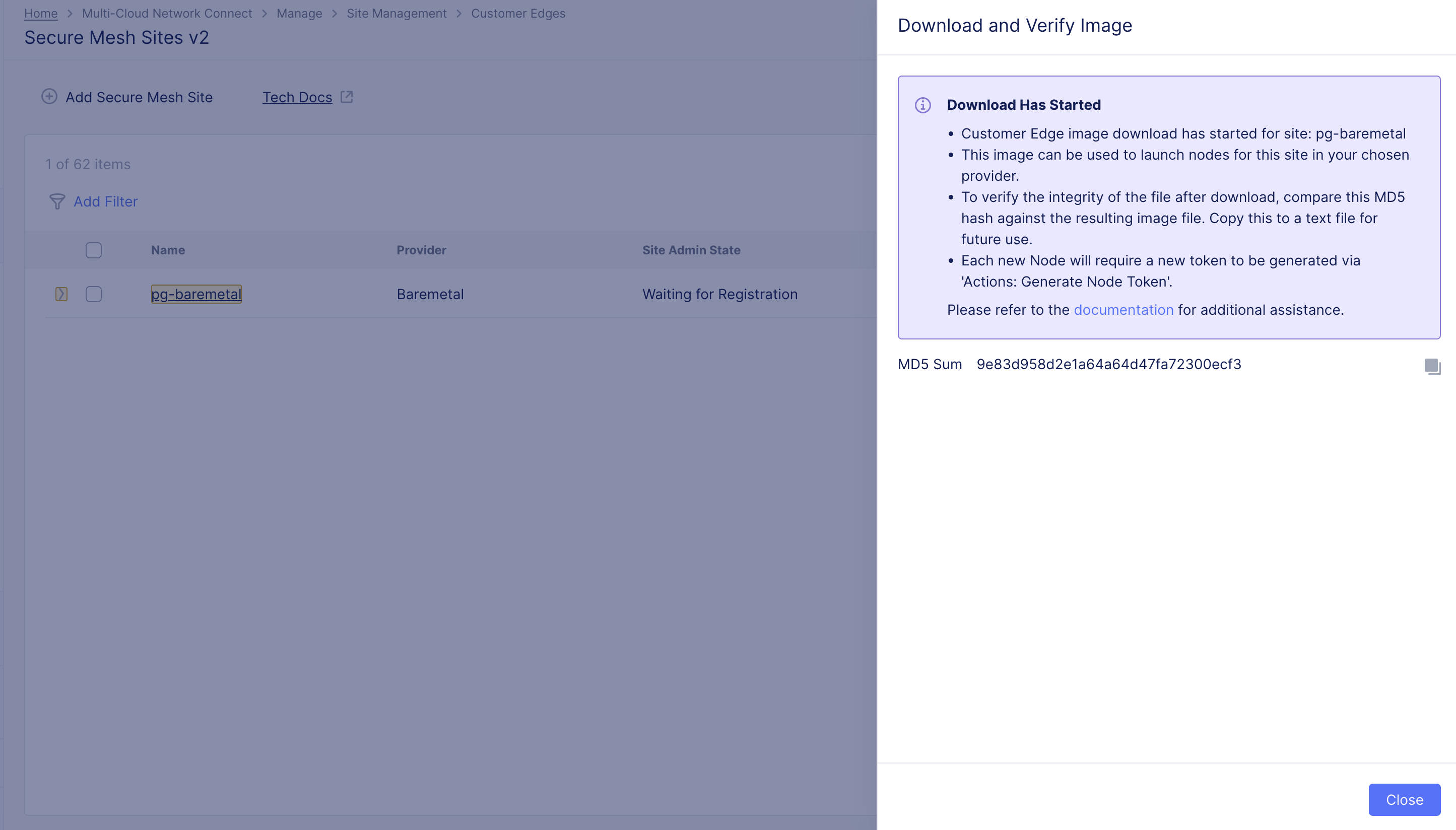 Figure: Validate Image File