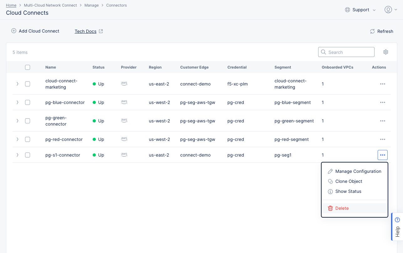 Figure: Cloud Connects